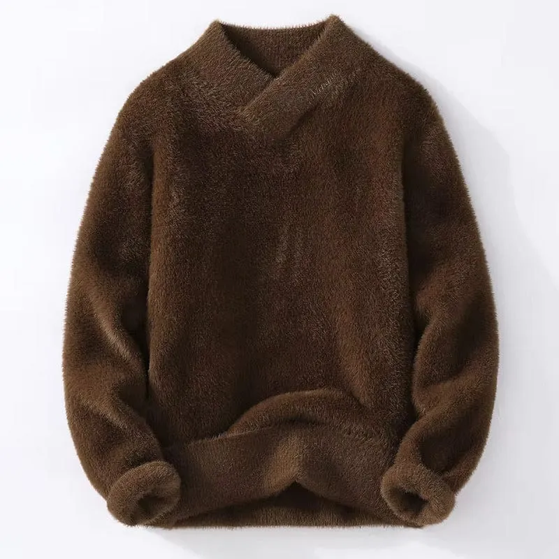 Valdo | Velvet Thermal Sweater
