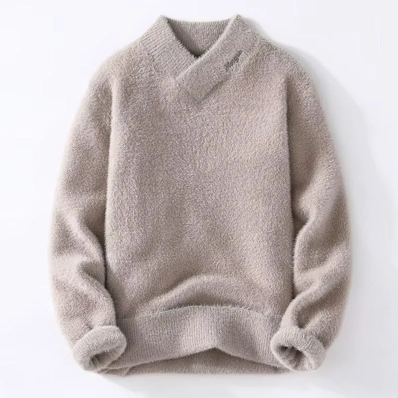 Valdo | Velvet Thermal Sweater
