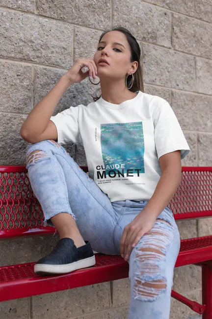 Water Lilies Cloude Monet T-Shirt