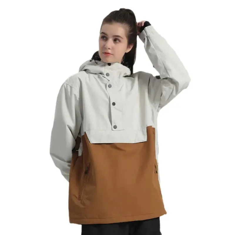Women Anorak Snowboard Jacket Outdoor Ski Clothes