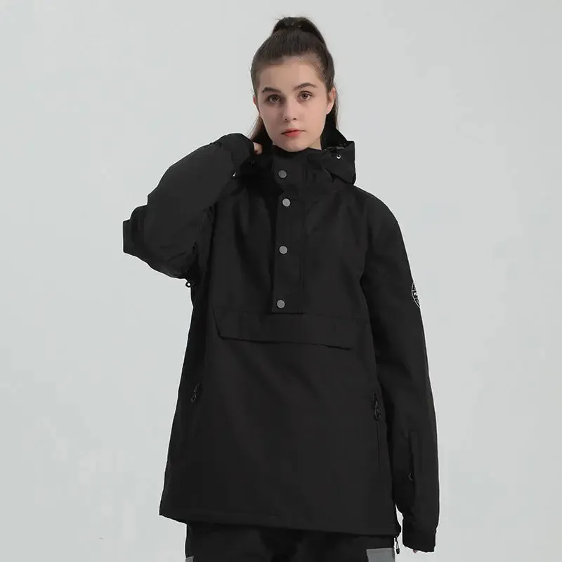 Women Anorak Snowboard Jacket Outdoor Ski Clothes
