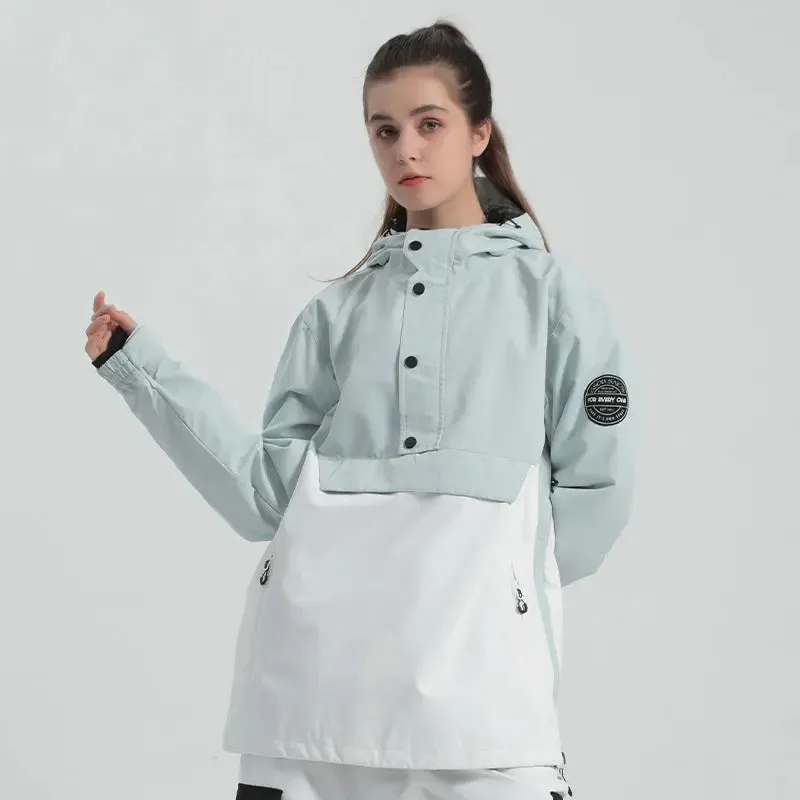 Women Anorak Snowboard Jacket Outdoor Ski Clothes