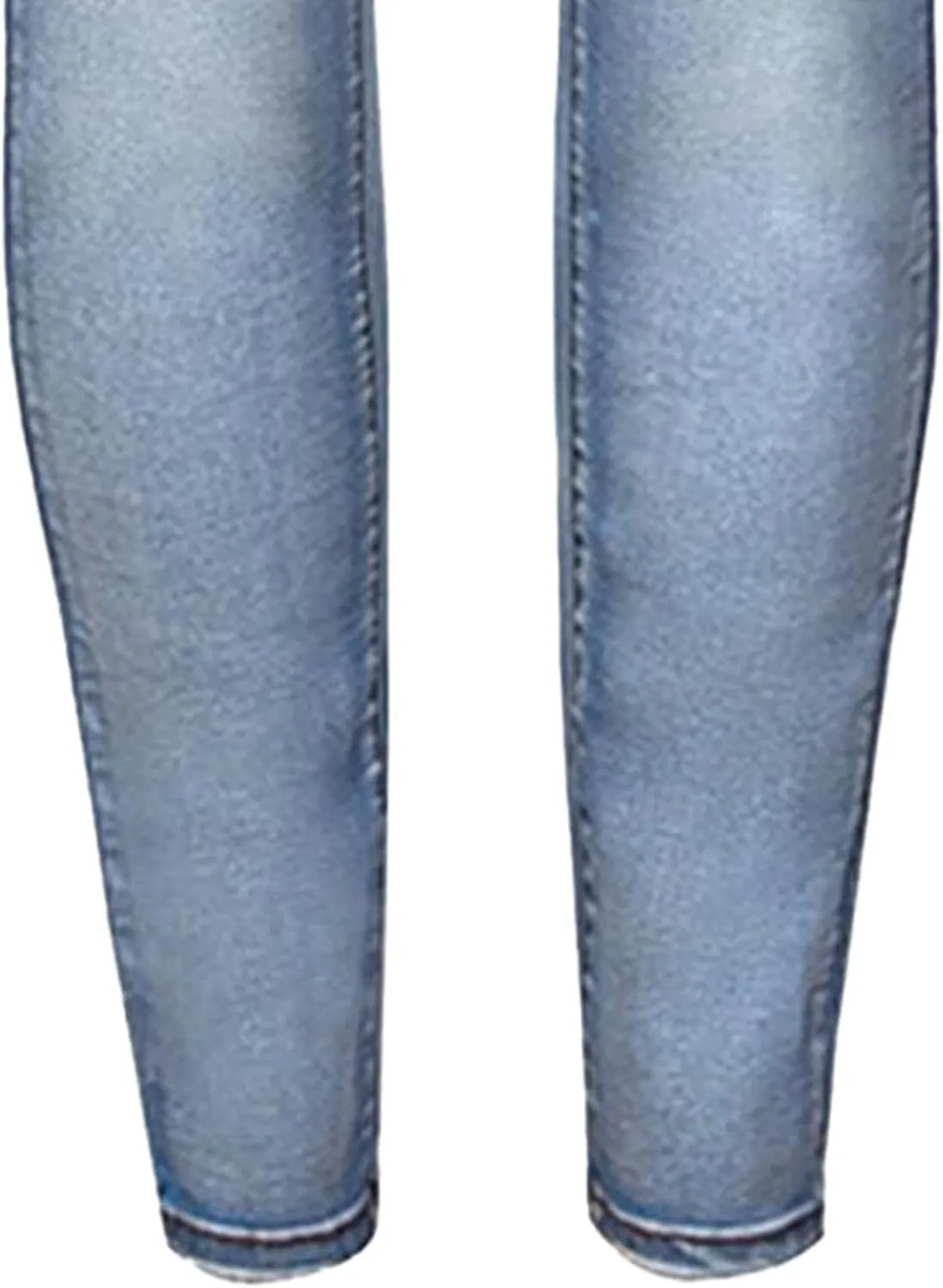 Women's Business Casual Loose Fashion Ripped Jeans Fit Stretch Curve Jeans High Waist Straight Leg Pants