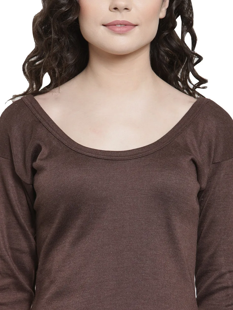 WOMEN'S FULL SLEEVES THERMAL TOP