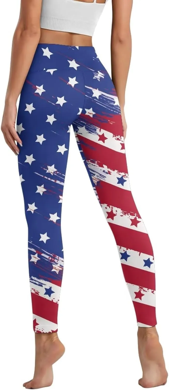 Women's Leggings with Pockets Tummy Control High Waist Yoga Leggings Soft Stretchy Workout Yoga Pants