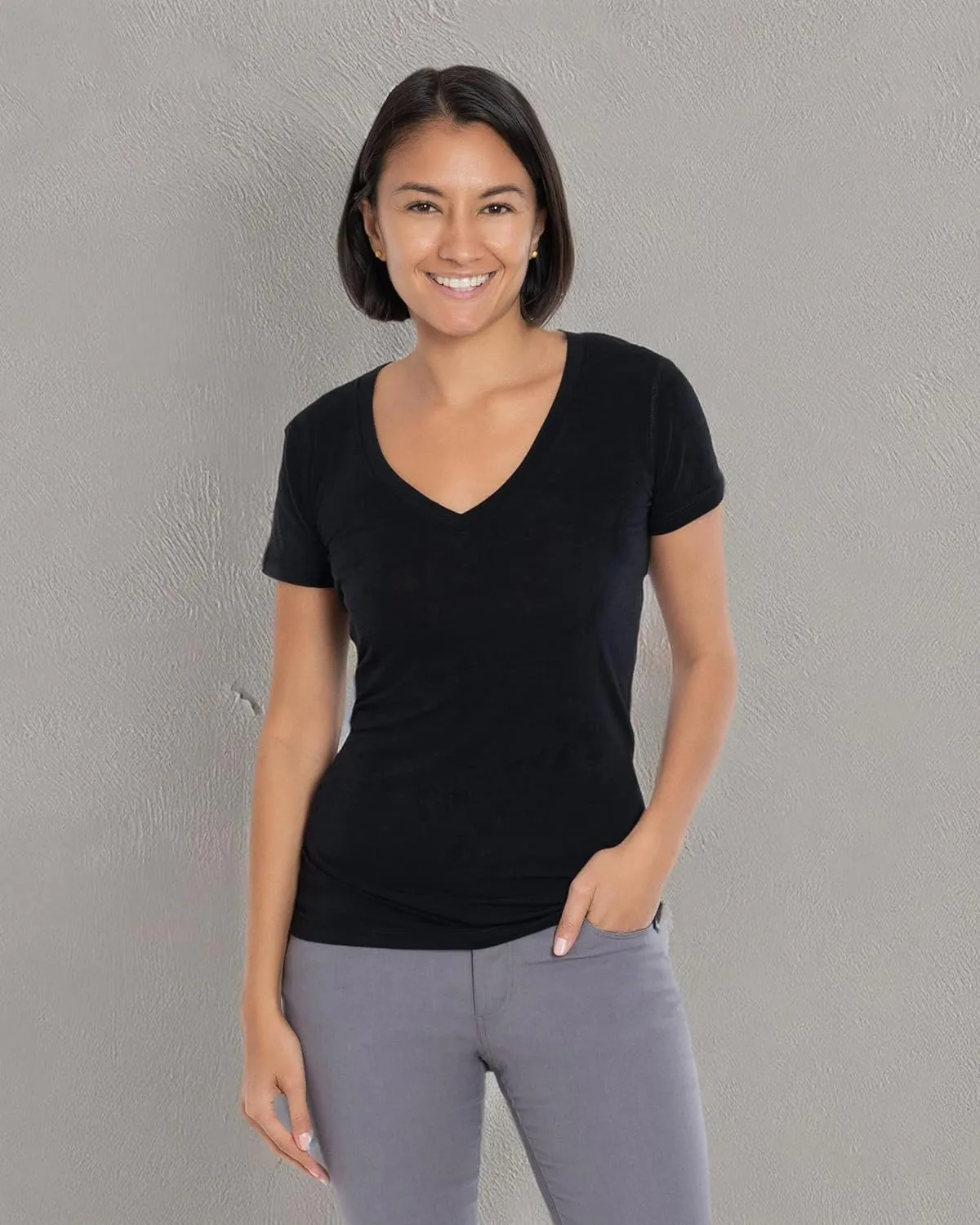 Women's Merino T-Shirt by Woolly | RWS Certified | Soft, Stink Free, Seattle Designed