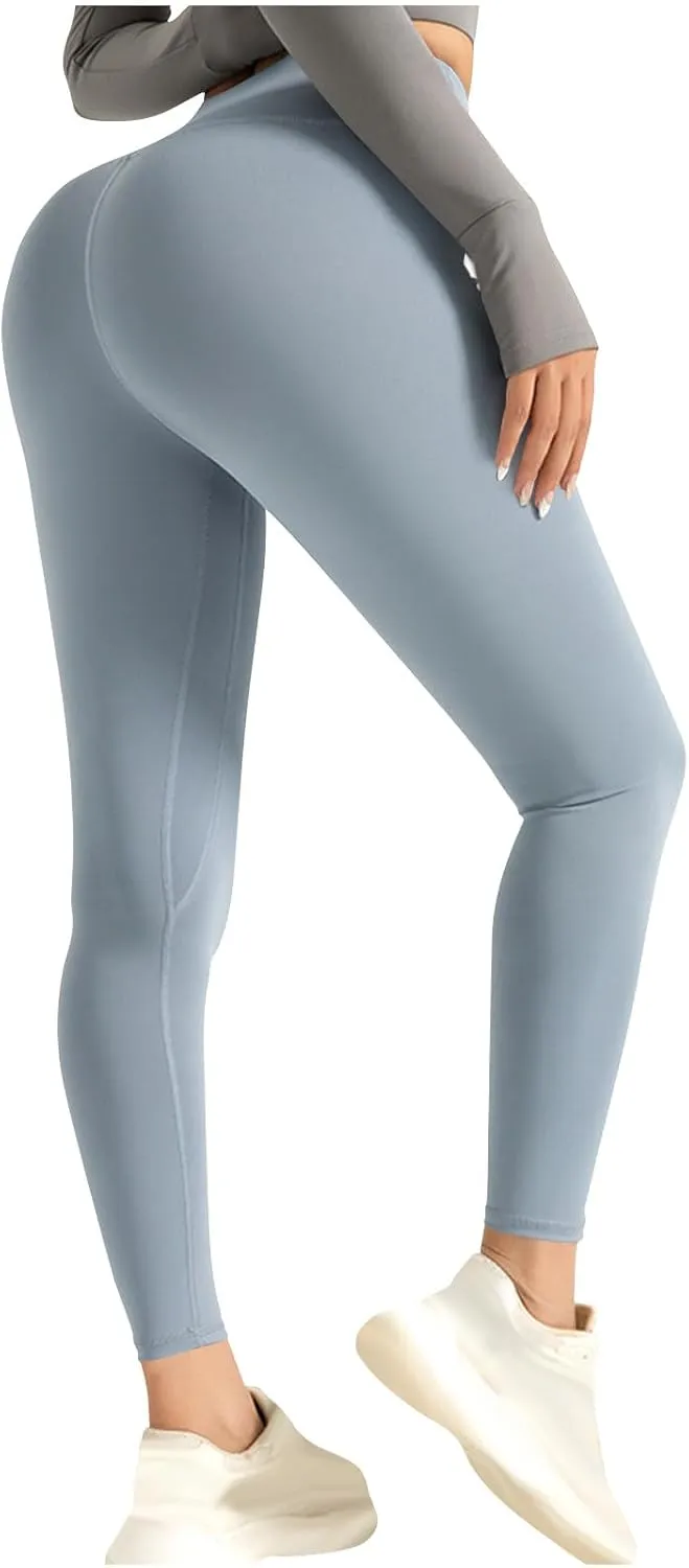 Workout Leggings for Women 2025 High Waisted Butt Lifting Leggings Stretchy Soft Yoga Pants Compression Yoga Pants