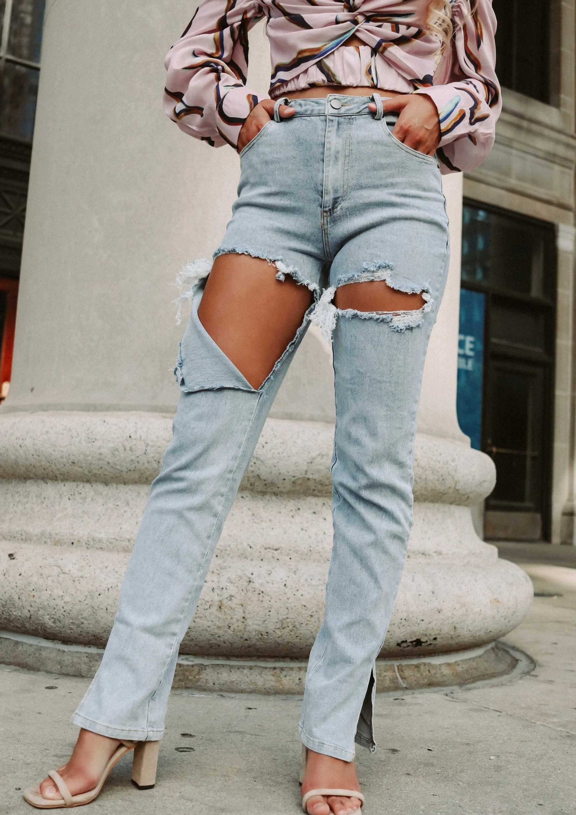 Your Cute Ripped Jeans